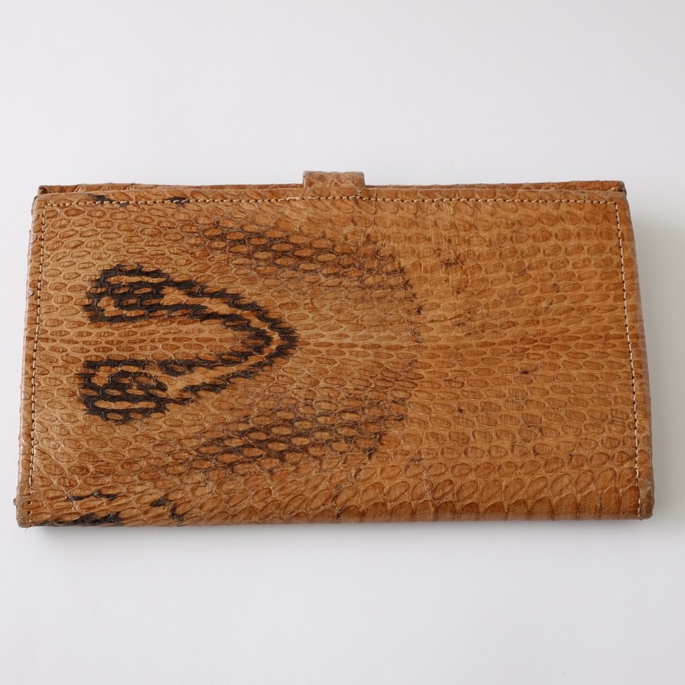 Genuine Python Leather Wallet